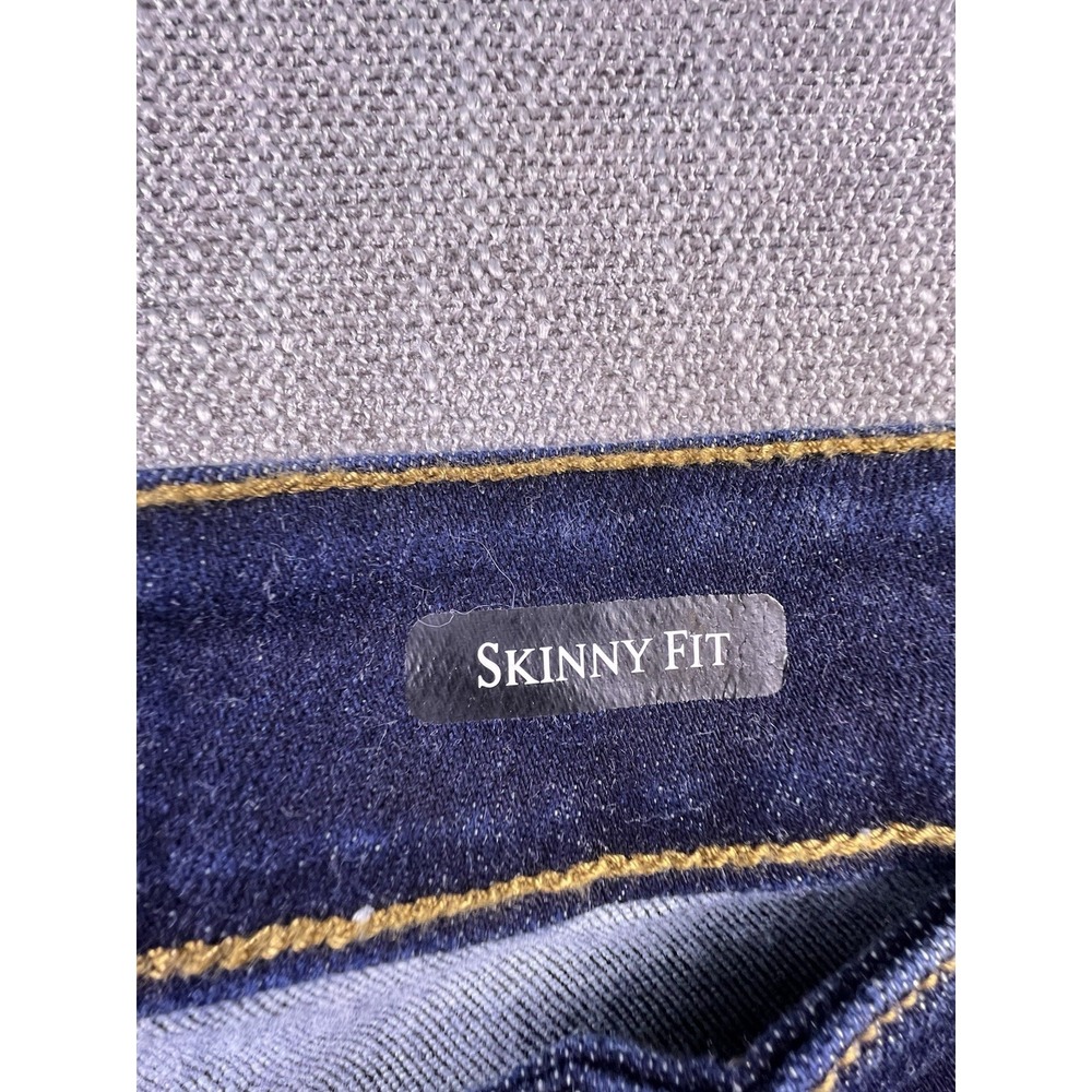 Judy Blue Jeans Women's 22W Blue Skinny‎ Fit Boho City Preppy Dark Wash NWT - Picture 6 of 16